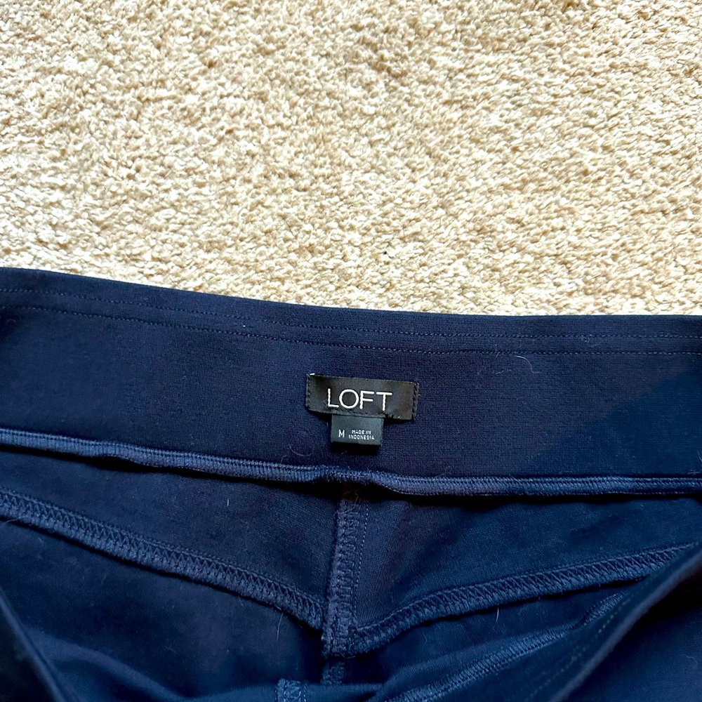 Navy ponte legging from Loft